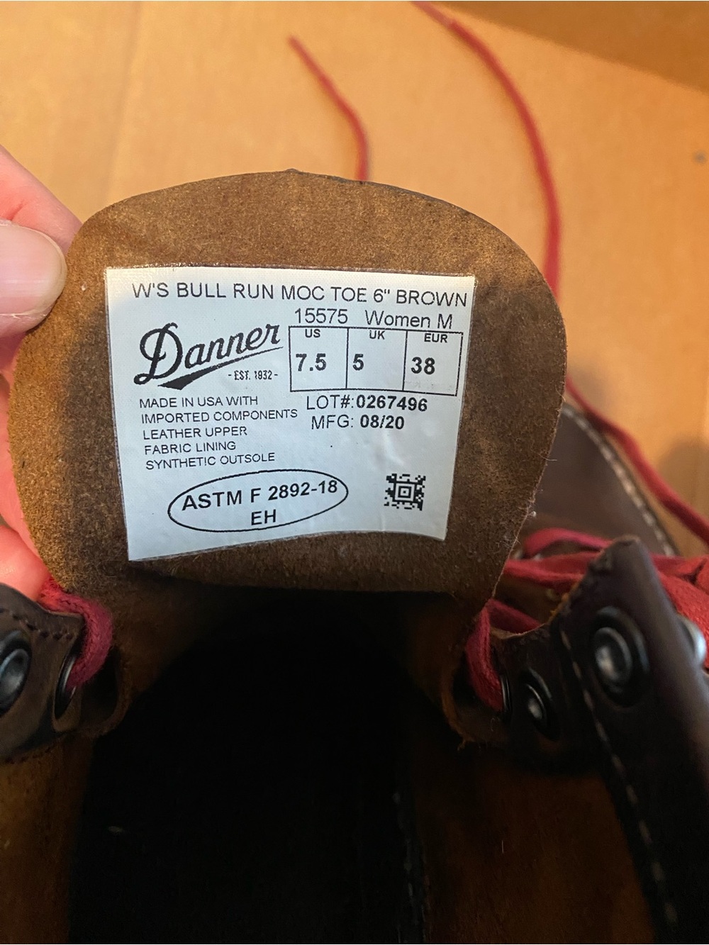 Women’s Danner Bull Run Moc Toe Boot - Picture 5 of 11